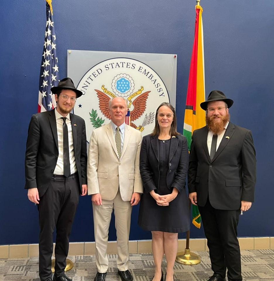 Meeting at the US Embassy in Georgetown